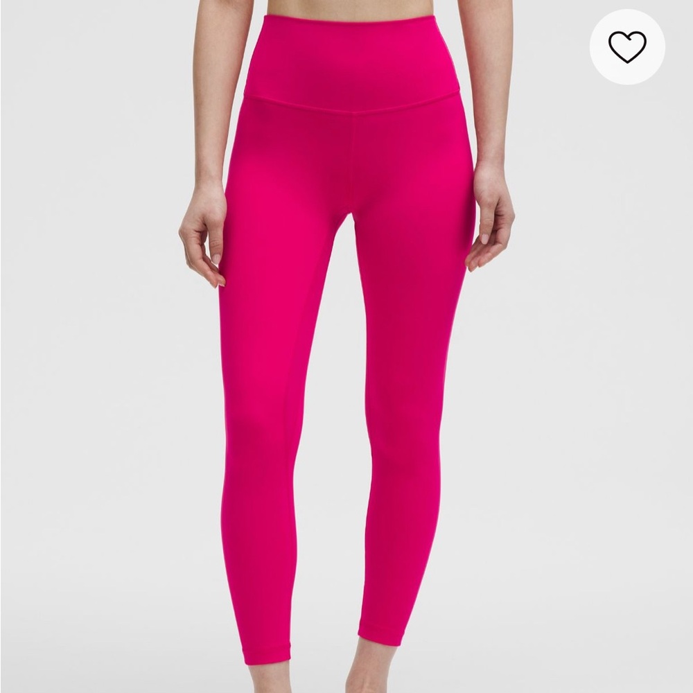 Lululemon Hot Pink Align Leggings 25inch Sz 4